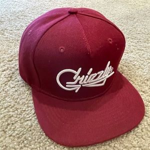 Grizzly Men’s SnapBack Flatbill Hat